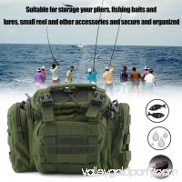 Portable Outdoor Large Capacity Waterproof Fishing Tackle Bag Storage Fishing Gear Bag   